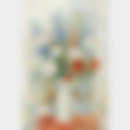 Still Life with Poppies, Peonies, and Delphiniums (preview)