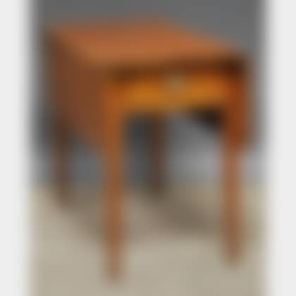 Federal Inlaid Mahogany Drop-leaf Pembroke Table with End Drawer (preview)