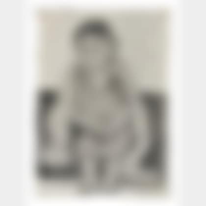 Portrait of a Seated Young Girl (preview)
