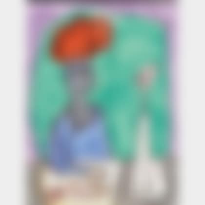 Figure in Profile with Fish and Vase (preview)