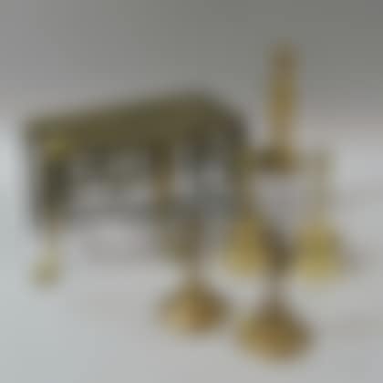 Five Brass Candlesticks and a Brass Footman (preview)