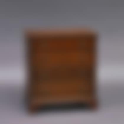 Georgian-style Inlaid-mahogany Bachelor"s Chest (preview)