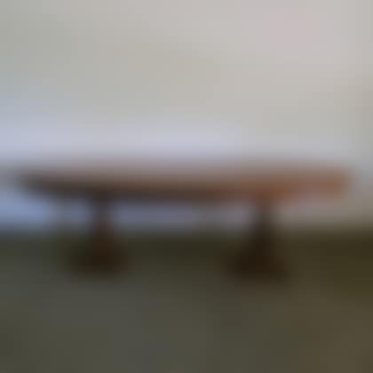 Mahogany Two-pedestal Oval Dining Table (preview)