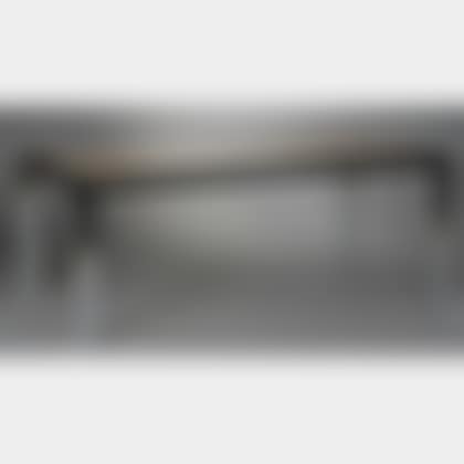 Glass-top Hardwood and Steel Desk Table (preview)