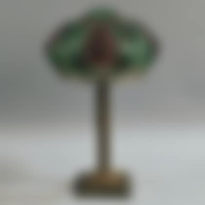 Brass and Molded Glass Table Lamp (preview)
