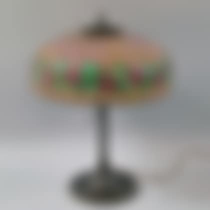 Mosaic Glass Table Lamp with Unique Base (preview)