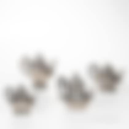 Group of Pewter Teapots (preview)