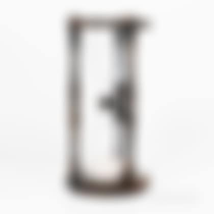 Large Black-painted Hourglass (preview)