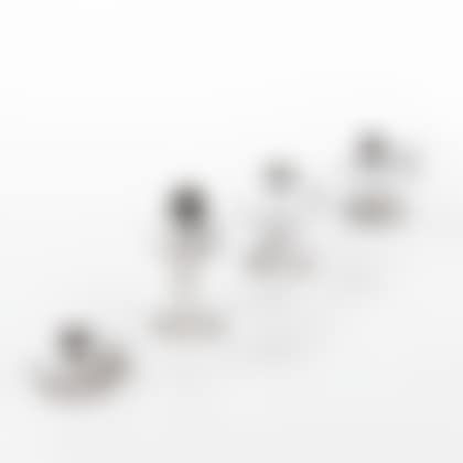 Four Colorless Glass Sparking Lamps (preview)