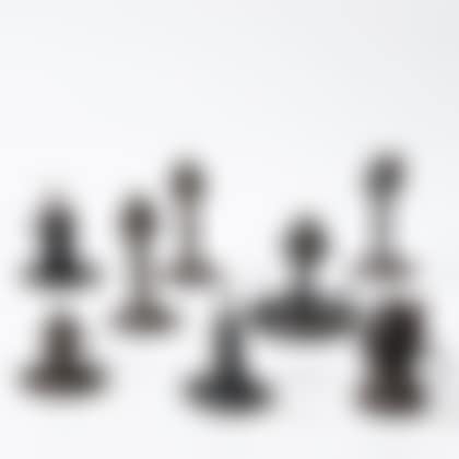 Eight Tin Whale Oil/Fluid Lamps (preview)