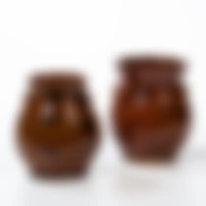 Two Manganese Decorated Redware Jars (preview)