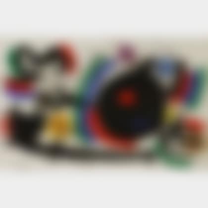 Plate X, from Miró Lithographs I (preview)