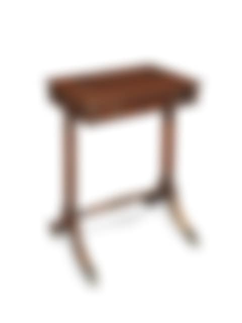 A late George III or Regency mahogany work/side table (preview)
