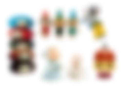 Dolly Candy Jar; 123 Drumming Girls; My Sweet Dog; Little Wanderer; Pup Cup; Coin Bank - Under the Tree (preview)