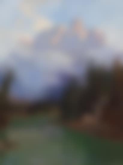 Morning Campfire Below Castle Mountain (preview)