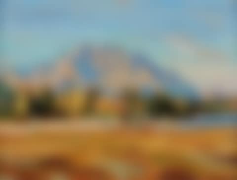 Cascade Mountain from Canmore (preview)