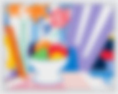 Still Life with Lilies and Mixed Fruit (preview)
