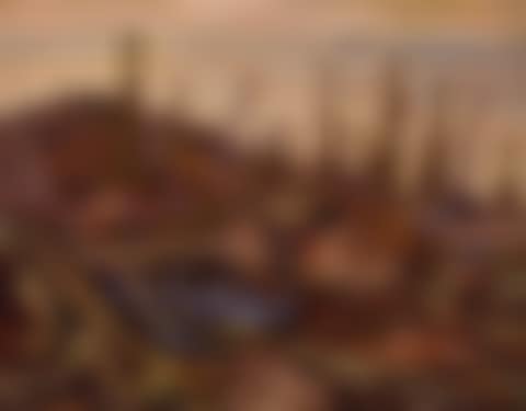 Evening, Great Bear Lake / Landscape (verso) (preview)