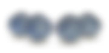 A set of four Chinese Export blue and white shell-shaped dishes (preview)