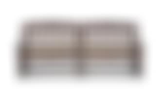 A Cape yellowwood, stinkwood, teak and rooiels two part rusbank (preview)