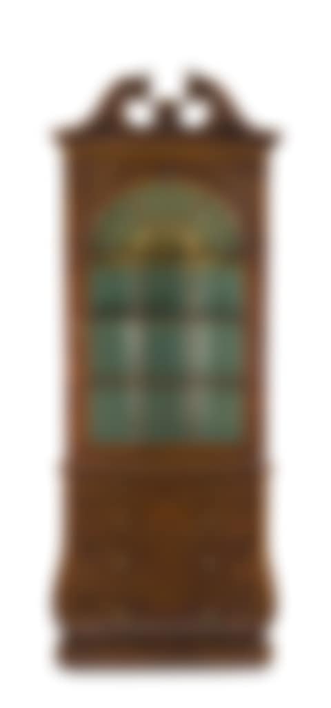 A Dutch walnut corner cupboard (preview)