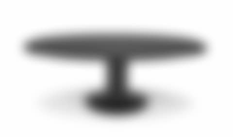 A black stained oak dining table (preview)