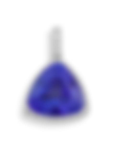 Tanzanite and diamond 18ct white gold pendant (preview)