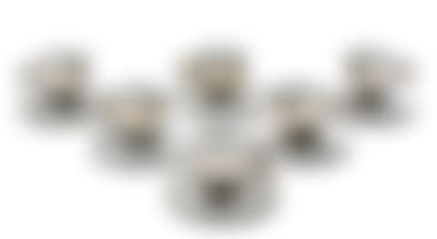 Illy Cappuccino Cups and Saucers, six (preview)