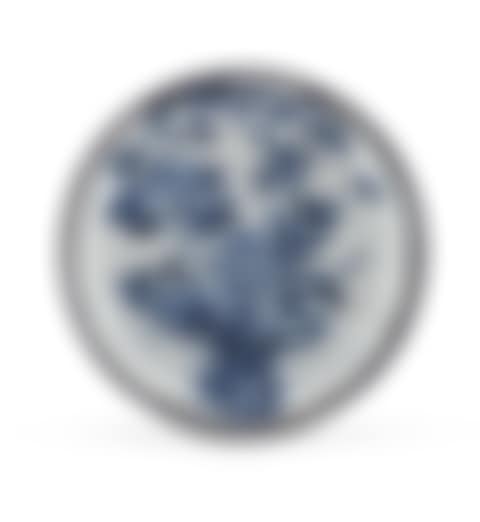 A Chinese blue and white craquelure dish (preview)