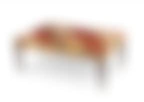 A needlework and mahogany stool (preview)