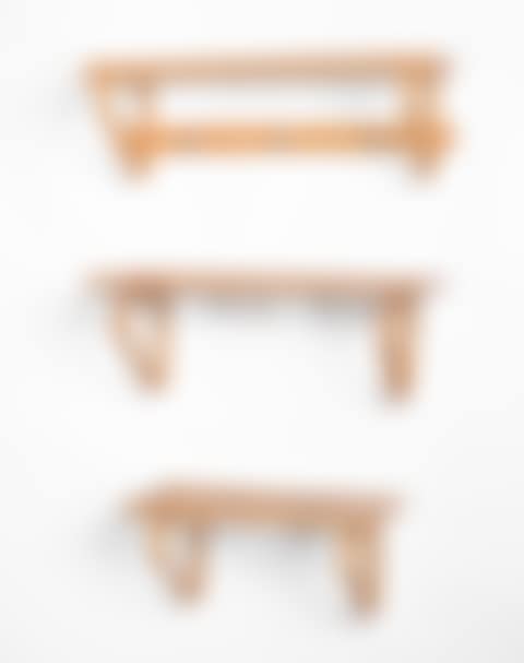 Early set of three hall shelves, model no. 113 (preview)