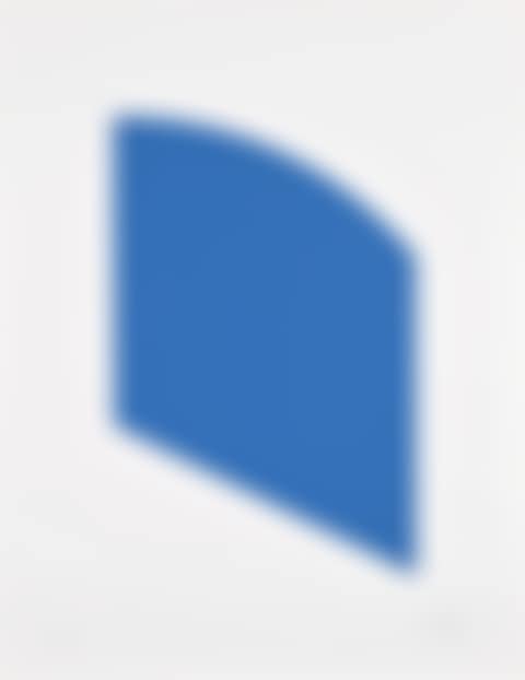 Blue, from Fourth Curve Series (G. 1988, A. 304) (preview)