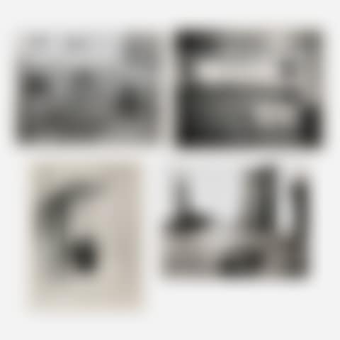 Robert Morris at Leo Castelli Gallery exhibition photographs (four works) (preview)