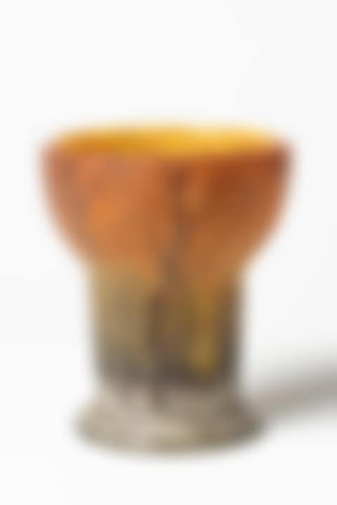 Vase en verre multicouche dégagé à l"acide (preview)