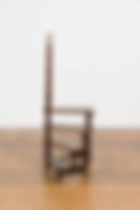 Escalier de bibliothèque en bois sculpté et laiton, Angleterre (preview)