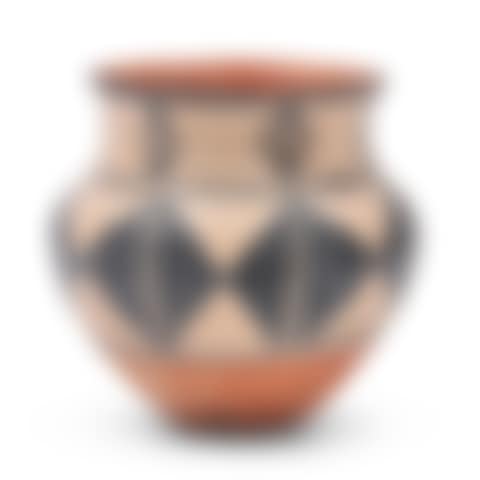 SANTO DOMINGO POLYCHROME POTTERY JAR (preview)