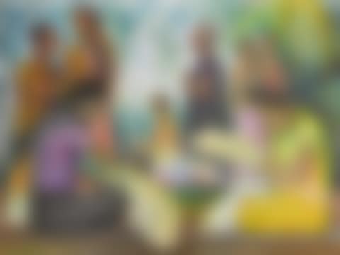 Mercado de Flores (Grupo de ocho mujeres) (preview)