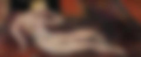 Nu allongé Huile sur panneau (preview)