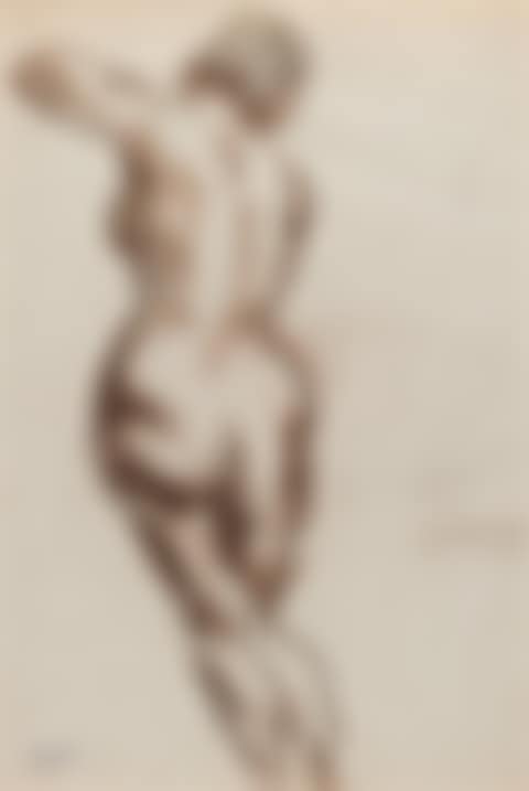 Study of a double-sided nude woman (preview)