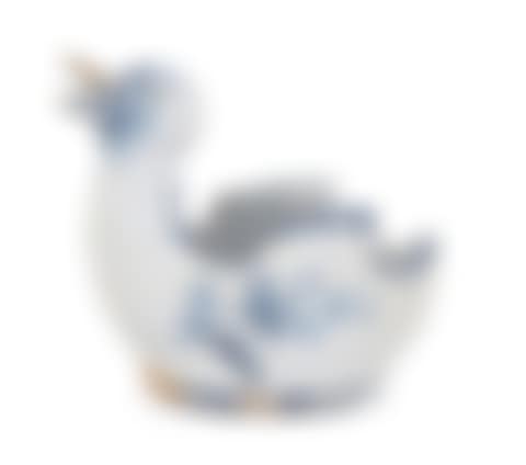 Salière zoomorphe; An earthenware salt cellar representing a duck (preview)