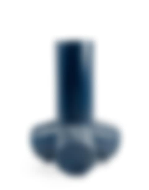 Tabouret; A cylindrical blue resin roto-molded Stool (preview)