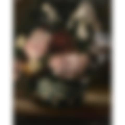 Bunch of flowers on an entablature (preview)