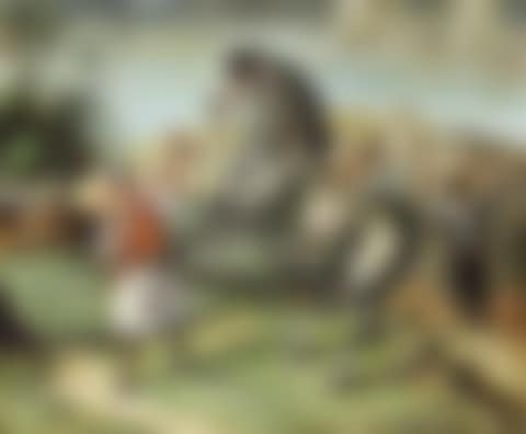 Cheval et palfrenier oriental; Cheval et palafreniere orientale (preview)