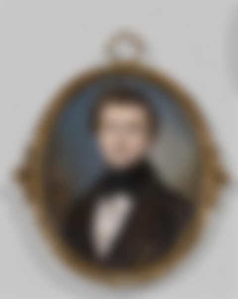 PORTAIT OF A MAN IN A BROWN Frock Coat; Portrait of a man in a brown frock (preview)
