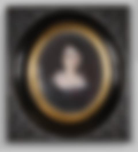 PORTRAIT OF A YOUNG GIRL; Portrait of a young girl (preview)