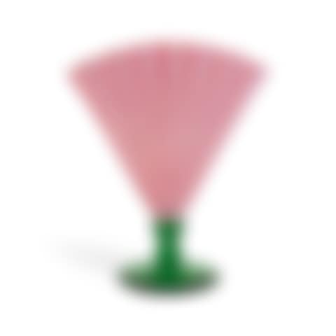 Poppy Fan Art Glass Vase (preview)