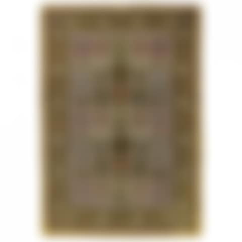 PERSIAN RUG FROM GHOM "PANEL PATTERN" (preview)