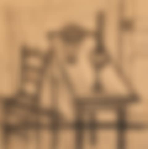 Les Chants de Maldoror, Table et chaise dans un intérieur (preview)