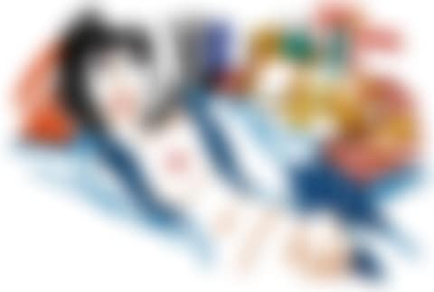 Monica in Robe with Matisse (preview)