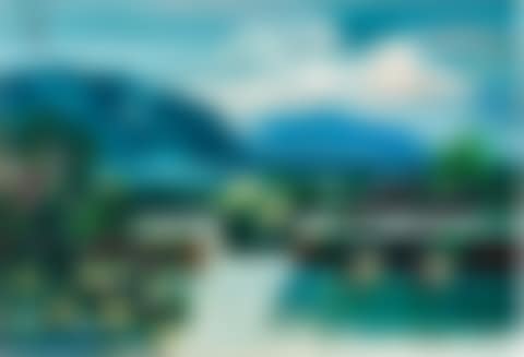 Beranda dengan Bunga Mawar (preview)